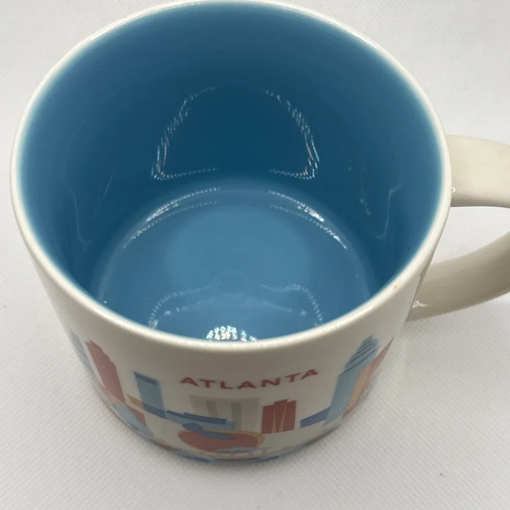 Starbucks You Are Here Atlanta‎ GA Coffee Tea Mug 14 FL OZ 2015 3.5